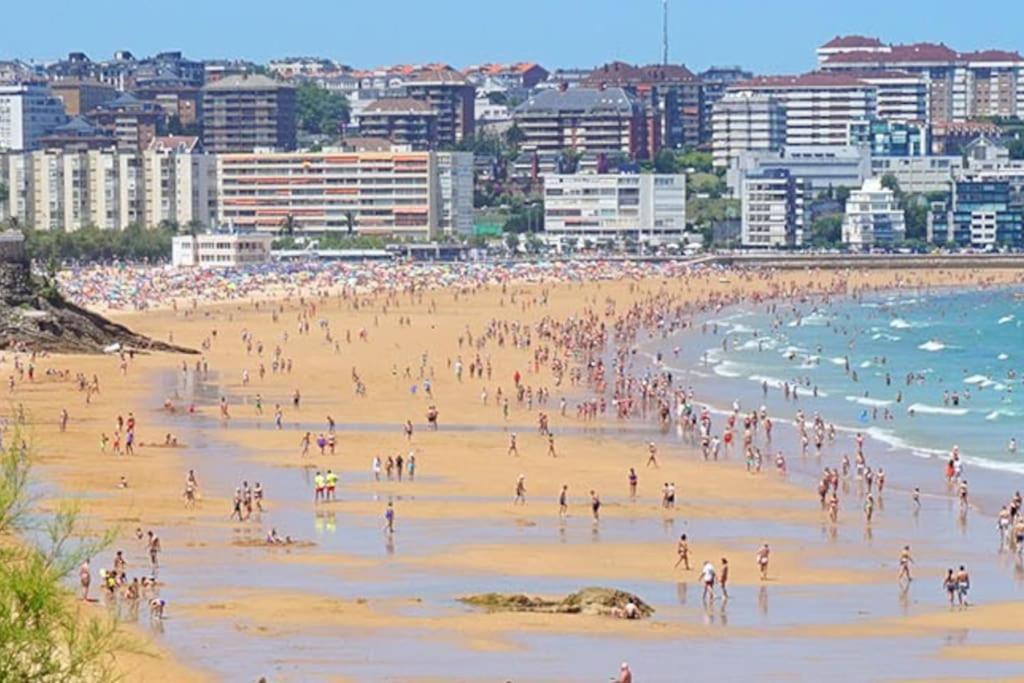 Alojamientos Turisticos Con Terraza En Santander Lapera Esterno foto