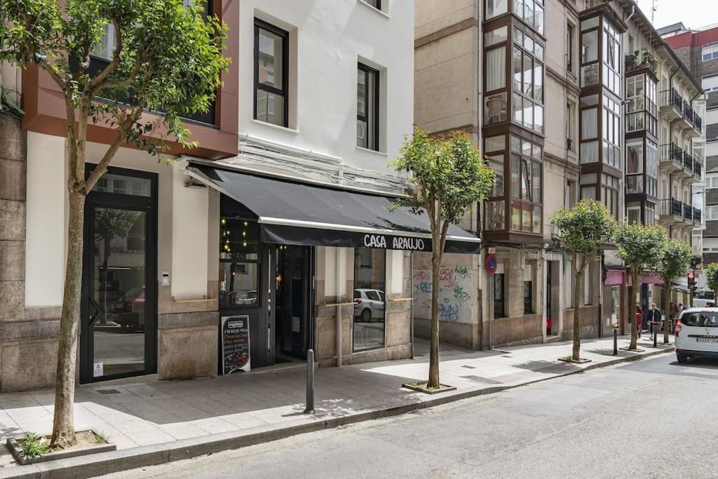 Alojamientos Turisticos Con Terraza En Santander Lapera Esterno foto