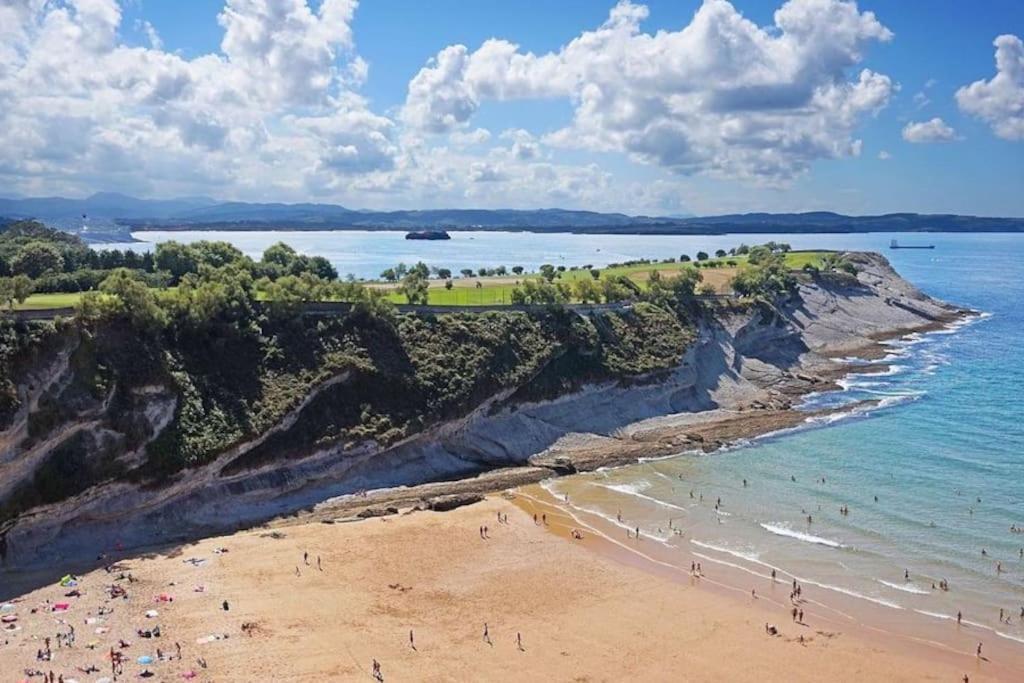 Alojamientos Turisticos Con Terraza En Santander Lapera Esterno foto